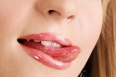 Alluring female lips