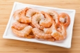 Cooked shrimps